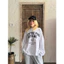 Áo Thun Tay Dài Boxy VIBESTU '' Longsleev With Me '' Form Unisex 250Gsm Cotton