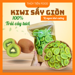 THUYTIENFOOD Kiwi Sấy Giòn – Snack Trái Cây Ăn Vặt Healthy – Giòn Tan Chua Ngọt Tự Nhiên – Túi 250gr/500gr