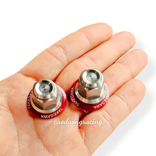 Ốc chân phuộc inox 304kèm long đền đỏ, gắn cho xe Wave, Sirius, Dream, Cub, Future 10li Thái thông dụng phụ tùng xe máy