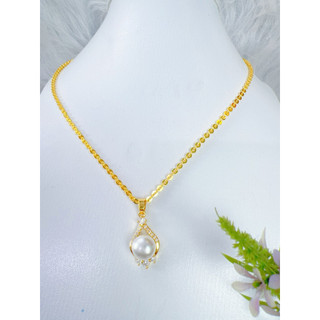 Các mẫu dây chuyền trang sức mạ vàng 18 ca dây chuyền 2 chỉ kèm mặt cao cấp hàng titan có dập ký hiệu 18 ca