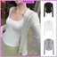 Áo Khoác Cardigan Mỏng Dài Tay Dáng Vừa RANSHI Thu Đông Dễ Phối Đồ Chất Thun Cotton