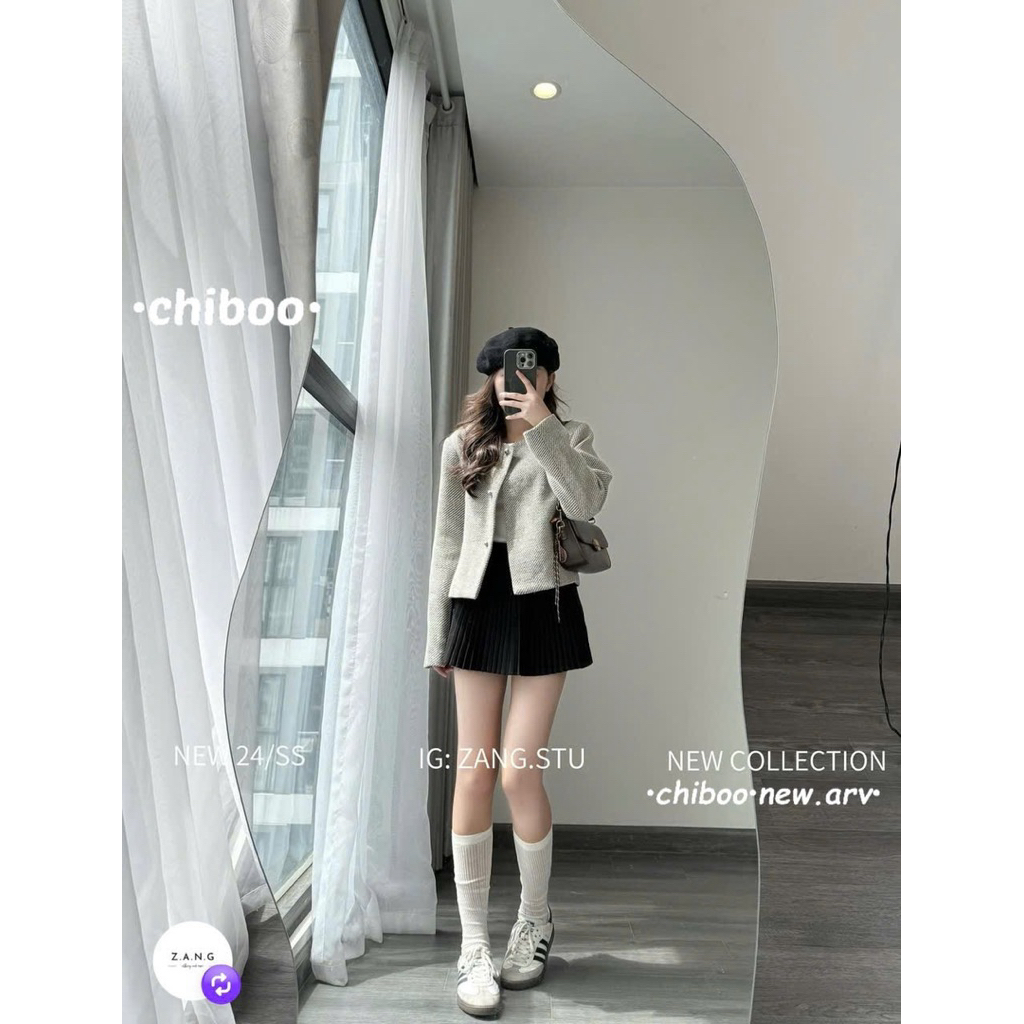 [𝐒𝐮𝐙𝐲] Áo Khoác Dạ SIMIDA QCCC Loại 1 (50-54kg 1m58 trở lên)