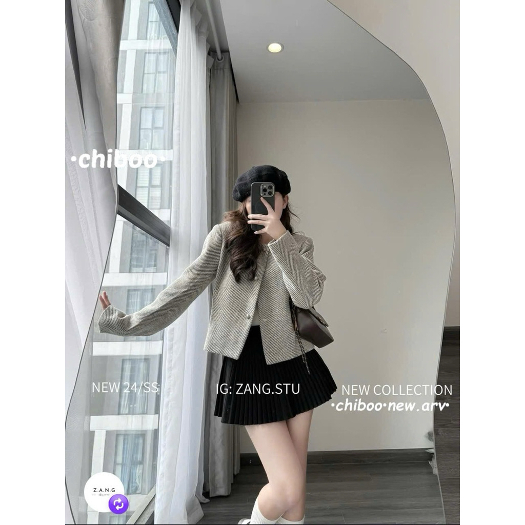 [𝐒𝐮𝐙𝐲] Áo Khoác Dạ SIMIDA QCCC Loại 1 (50-54kg 1m58 trở lên)