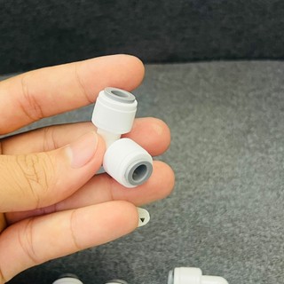 Combo 2c Co vuông 2 đầu ống 6-6mm - Co Cút Lọc Nước