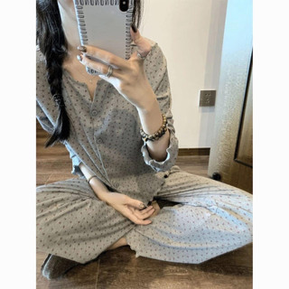 BỘ NGỦ HOA NHÍ XÁM QC