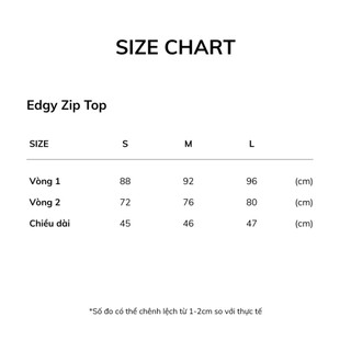 𝐄𝐝𝐠𝐲 𝐙𝐢𝐩 𝐓𝐨𝐩 - Áo kiểu nữ, áo croptop tank top thiết kế phối khóa kéo 2 đầu nhien.official NAS00022