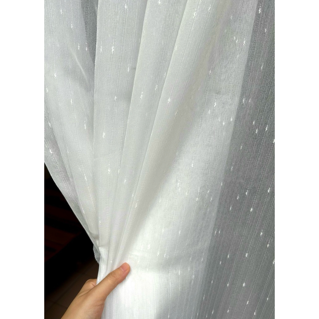 (size lớn) Rèm khoen, voan giọt nước, VẢI MỎNG, trang trí nhà cửa, homestay thêm xinh xắn đáng yêu.