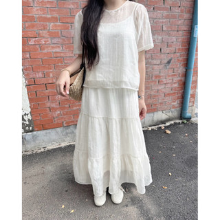 Lami set - set áo chân váy tơ Ma Vie