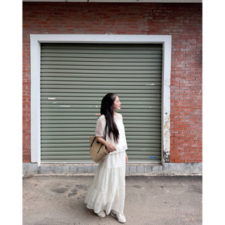 Lami set - set áo chân váy tơ Ma Vie