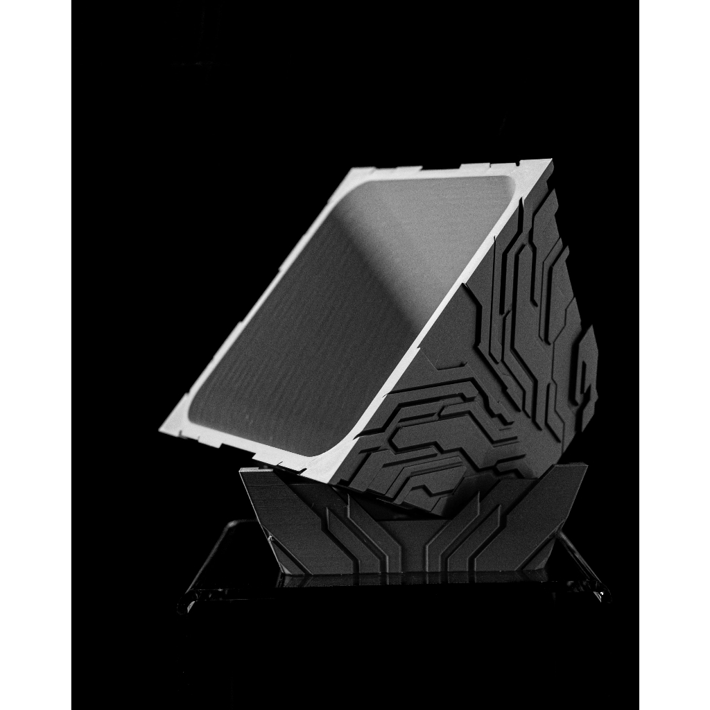 Chậu cây trang trí, tặng kèm nametag (quà tặng) - Mẫu Uplink - ArtPrint3D