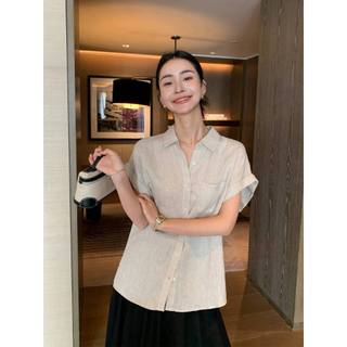 𝗗𝗮𝗶𝘀𝘆 𝗟𝗶𝗻𝗲𝗻 - |LY LINEN| - Áo sơ mi linen ngắn tay