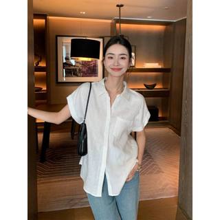 𝗗𝗮𝗶𝘀𝘆 𝗟𝗶𝗻𝗲𝗻 - |LY LINEN| - Áo sơ mi linen ngắn tay