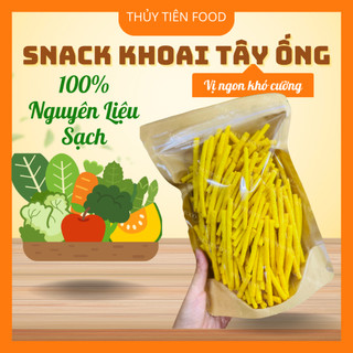 [THUYTIENFOOD] Snack Khoai Tây Ống Tròn Túi 500gr – Bánh Snack Giòn Tan – Nhiều Vị Hấp Dẫn