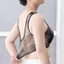 Áo Bra Ren Lưới Nâng Ngực Không Gọng Hoa Văn Vintage Cổ Chữ U Thoáng Khí Co Giãn Tốt Dành Cho Nữ Trung Niên