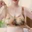 Áo Bra Ren Lưới Nâng Ngực Không Gọng Hoa Văn Vintage Cổ Chữ U Thoáng Khí Co Giãn Tốt Dành Cho Nữ Trung Niên