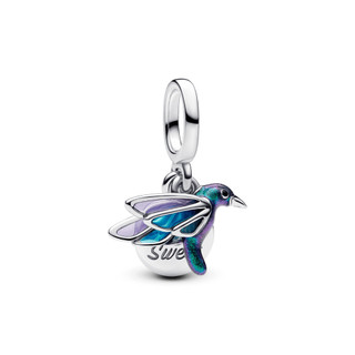 Charm Pandora Bạc Chú Chim Ruồi - Mật Ngọt Cuộc Sống