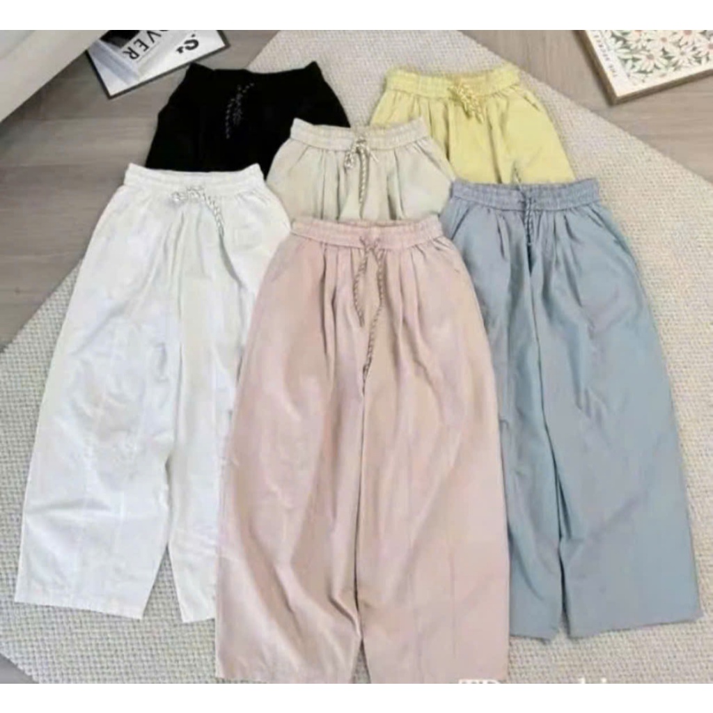 [ Mẫu Mới ] Quần BAGGY Thụng Chất Gió Kaki Cho Nữ Mặc Hè Nhà CAMYY.STORE