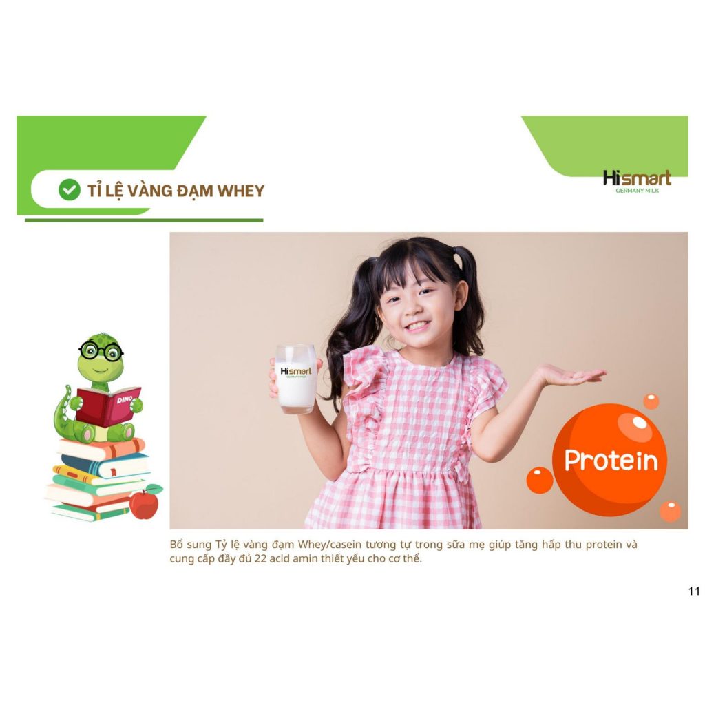 Sữa bột Hismart GerMany Milk Số 1,2,3,4 (800g)-Giúp bé Phát triển trí não,Chiều cao,Tăng cân Nhập khẩu nguyên lon từ Đức