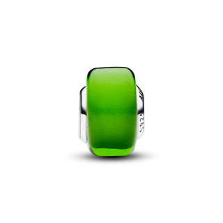 Charm Pandora Moments Bạc Murano Mini Màu Táo Xanh