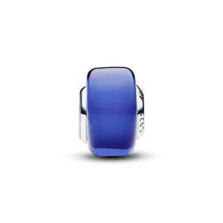 Charm Pandora Moments Bạc Murano Mini Xanh Dương