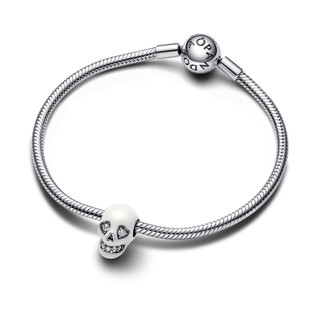 Charm Pandora Moments Bạc Đầu Lâu Phát Sáng