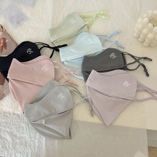 Khẩu Trang Che Mặt Nữ UPF 50+ Chống Nắng UV Vải Lạnh Cao Cấp, Mềm Mại, Co Giãn, Không Xù, Dễ Thở
