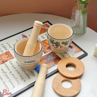 Cối giã thủ công đậm chất vintage tiện lợi cho mọi nhà trong góc bếp