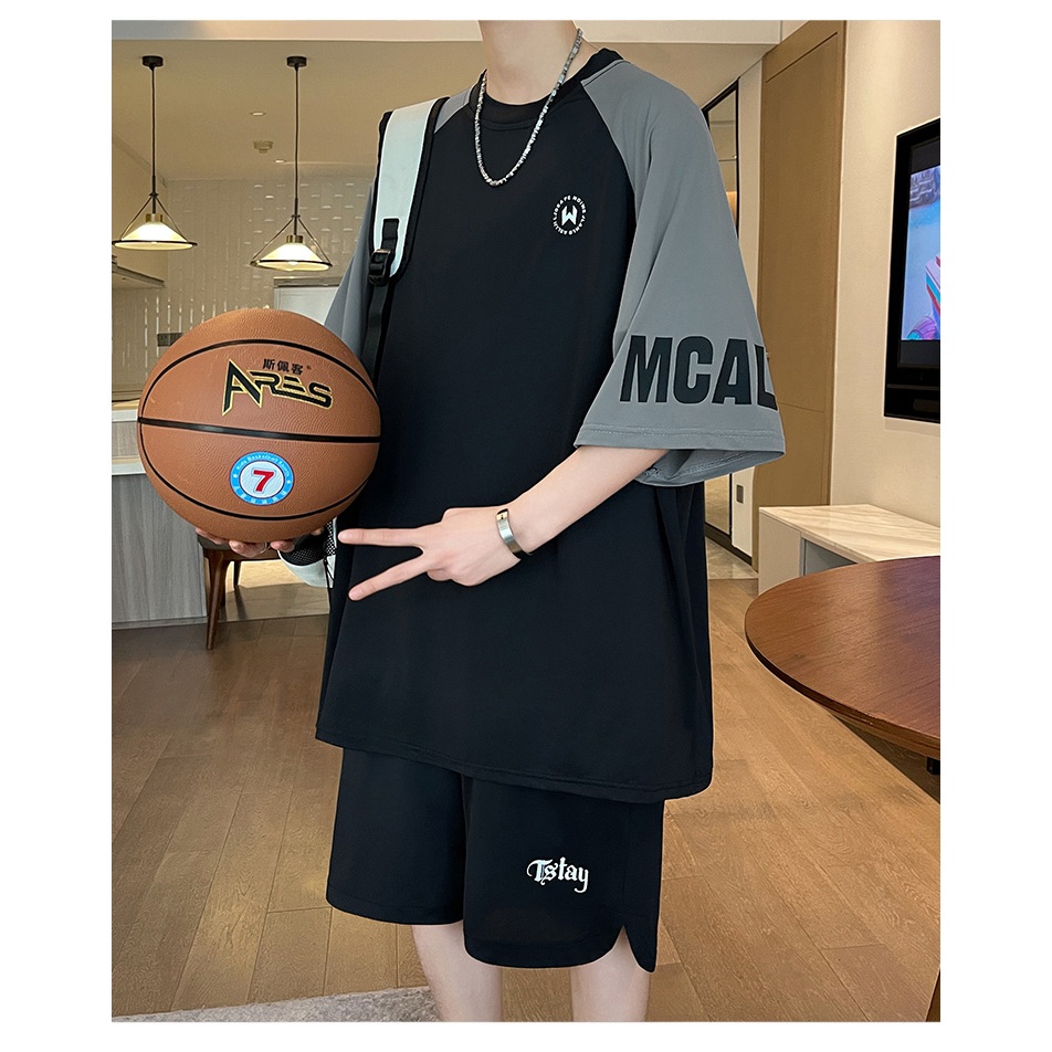Set đồ bộ HappyFamily họa tiết MCAD năng động trẻ trung chất cotton 100 cao cấp.