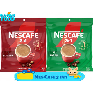 Nes Cafe hoà tan 3in1 - Vị nguyên bản/ Vị rang đậm