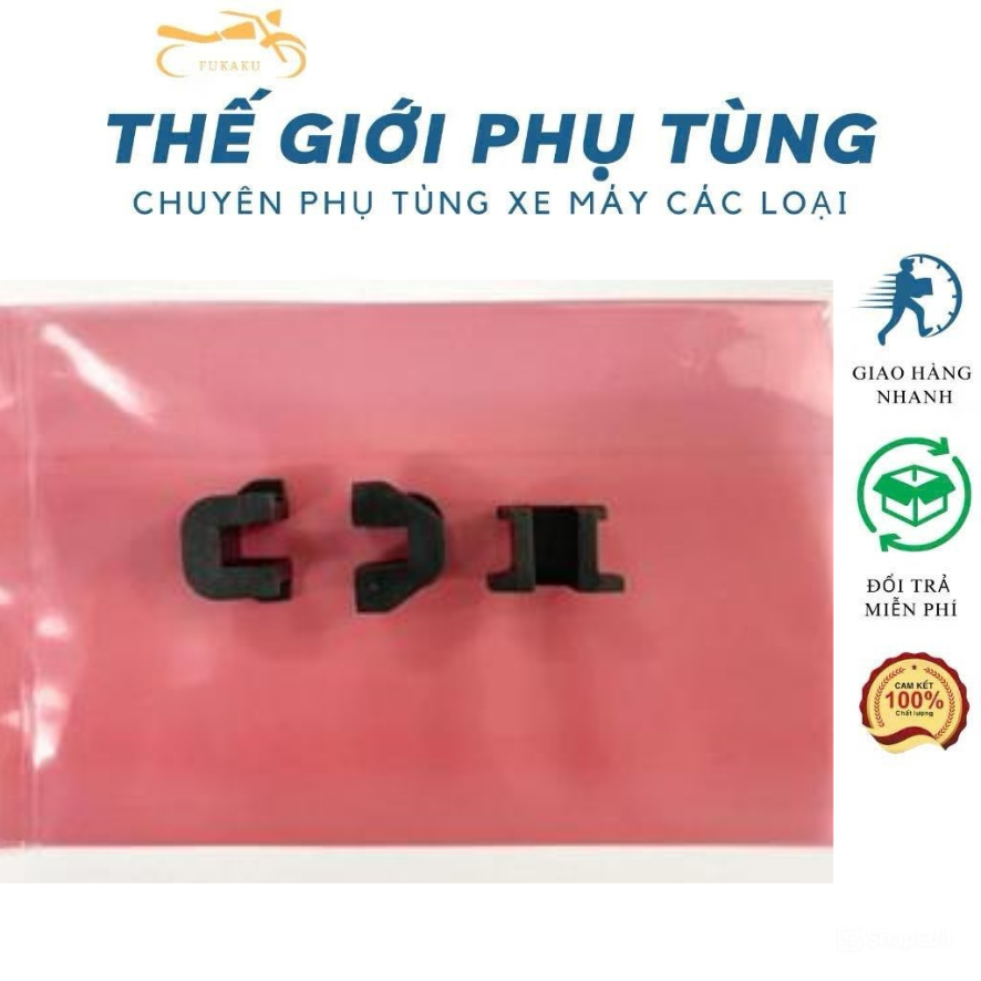 Bộ Cao Su Trượt Nồi Trước Air Blade 125, Vario, Click Thái Hàng Cao Cấp