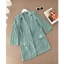 Áo Vest blazer thêu hoa 2 màu trắng, xanh A2184