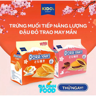 (DATE MỚI) Combo 5 bánh DORAYAKI - Bánh Rán Doremon KIDO - SIÊU NGON