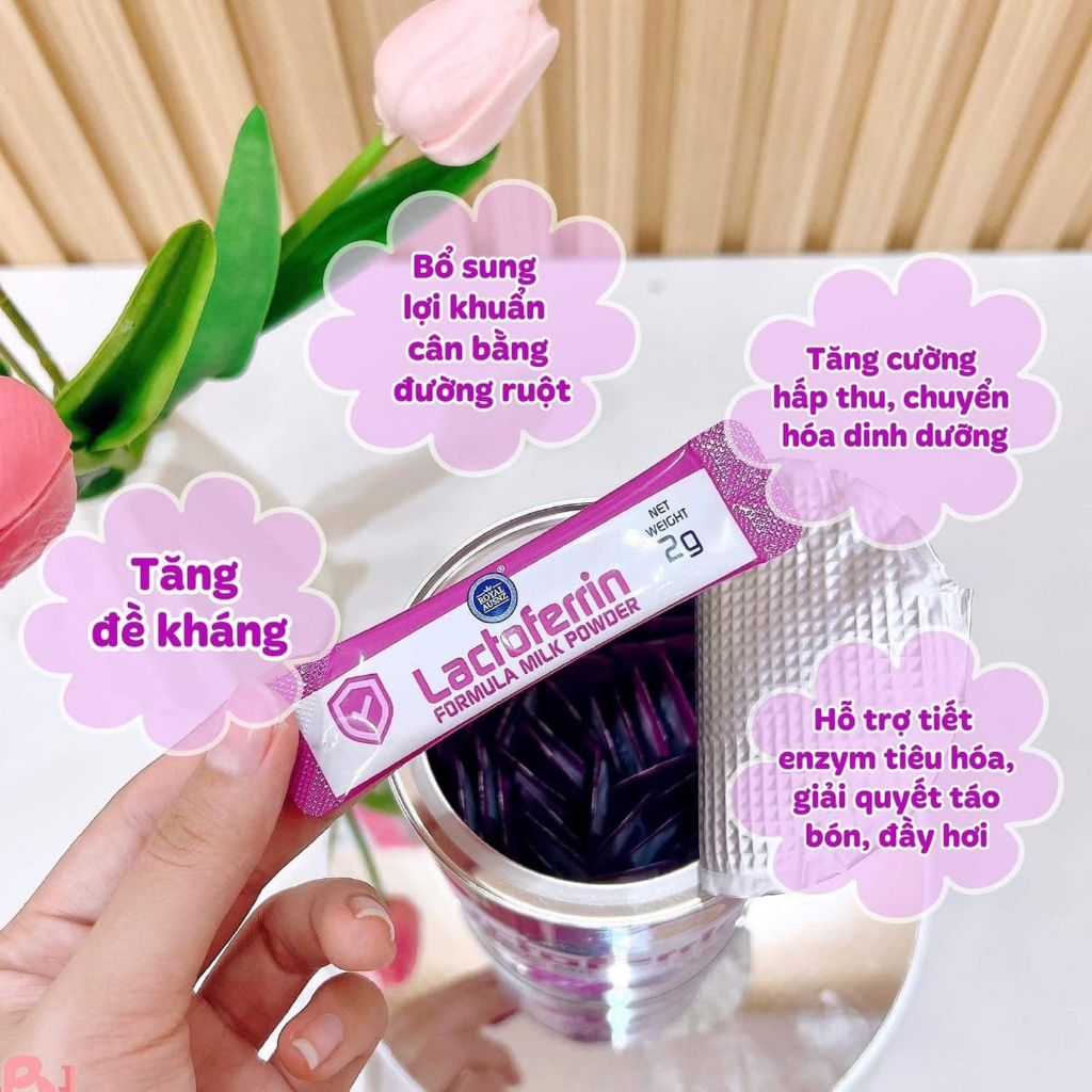 Sữa Hoàng Gia Úc Lactoferrin Formula Milk BB-12 ROYAL AUSNZ Hỗ Trợ Tăng Cường Hệ Miễn Dịch Cho Trẻ 100g