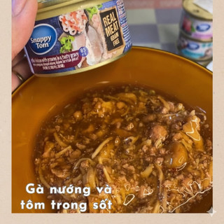 Pate SNAPPY TOM PREMIUM Lon Cho Mèo Con & Mèo Lớn - Lon 85g