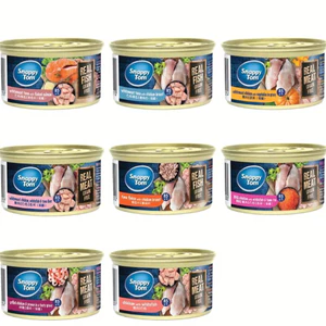 Pate SNAPPY TOM PREMIUM Lon Cho Mèo Con & Mèo Lớn - Lon 85g