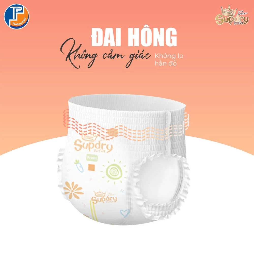 [LyNguyenStore] Tã/Bỉm Dán/Quần SUPDRY ULTRA/ SUPDRY CAM cao cấp chính hãng đủ size cho bé từ 3-25kg