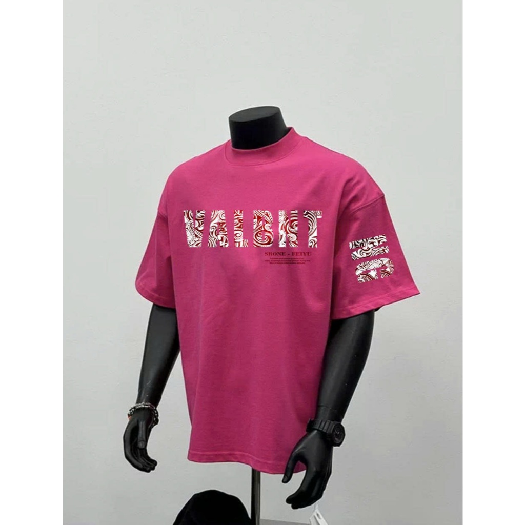 Áo thun Stee Cổ tròn VAL Localbrand ICVCVNI Unisex Cotton
