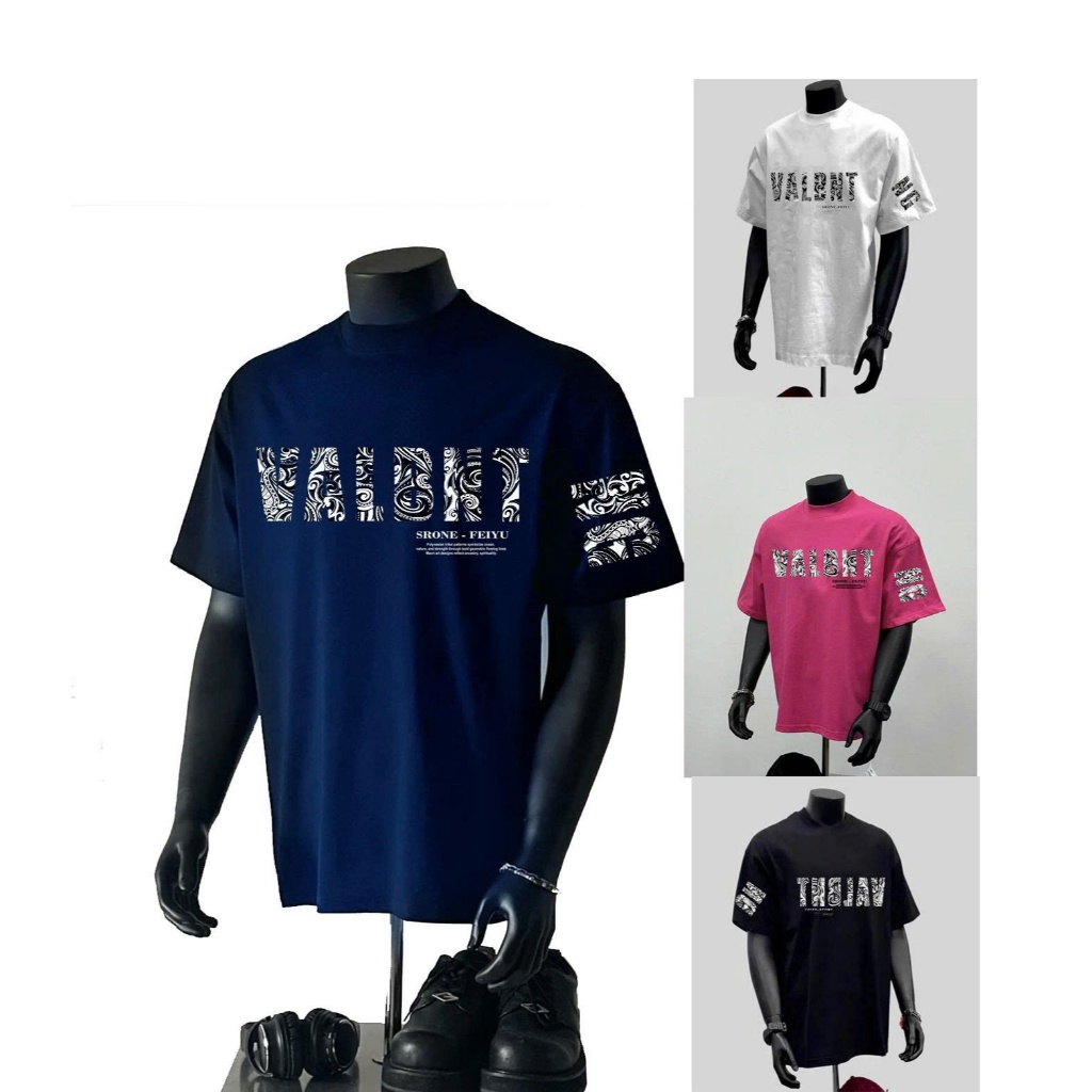 Áo thun Stee Cổ tròn VAL Localbrand ICVCVNI Unisex Cotton