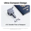 Bộ sạc ô tô Anker A2738 75W tích hợp cáp USB-C, thiết kế siêu nhỏ gọn