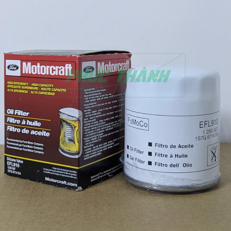 Lọc Dầu, Lọc Nhớt Động Cơ Xe FORD Focus. Fiesta, Ecosport (Mã: EFL910)