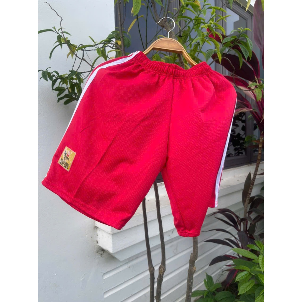 Bộ quần áo bóng đá Hoa Sen Quần Đỏ in tên số theo yêu cầu-Áo bóng đá,đồ đá banh chất liệu thun, mè