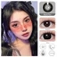 【Big Eyes】Magister Kính Áp Tròng SUPERSIZE 0~6.00 DIA 14.5/16.0mm Brown Kính Áp Tròng Cận 6 Tháng Black Mắt To Lens