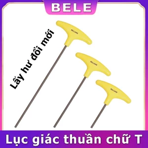 Tay vặn lục giác chữ T cao cấp chìa vặn chữ T đầu lục giác, thiết kế công thái học, độ chính xác cao