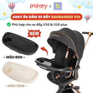 Khay Ăn Dặm Cho Xe Đẩy Baobaohao V16, V16 Plus Tiện Lợi Cho Bé, Khay Kèm Xe Đẩy Nhựa Nguyên Sinh An Toàn