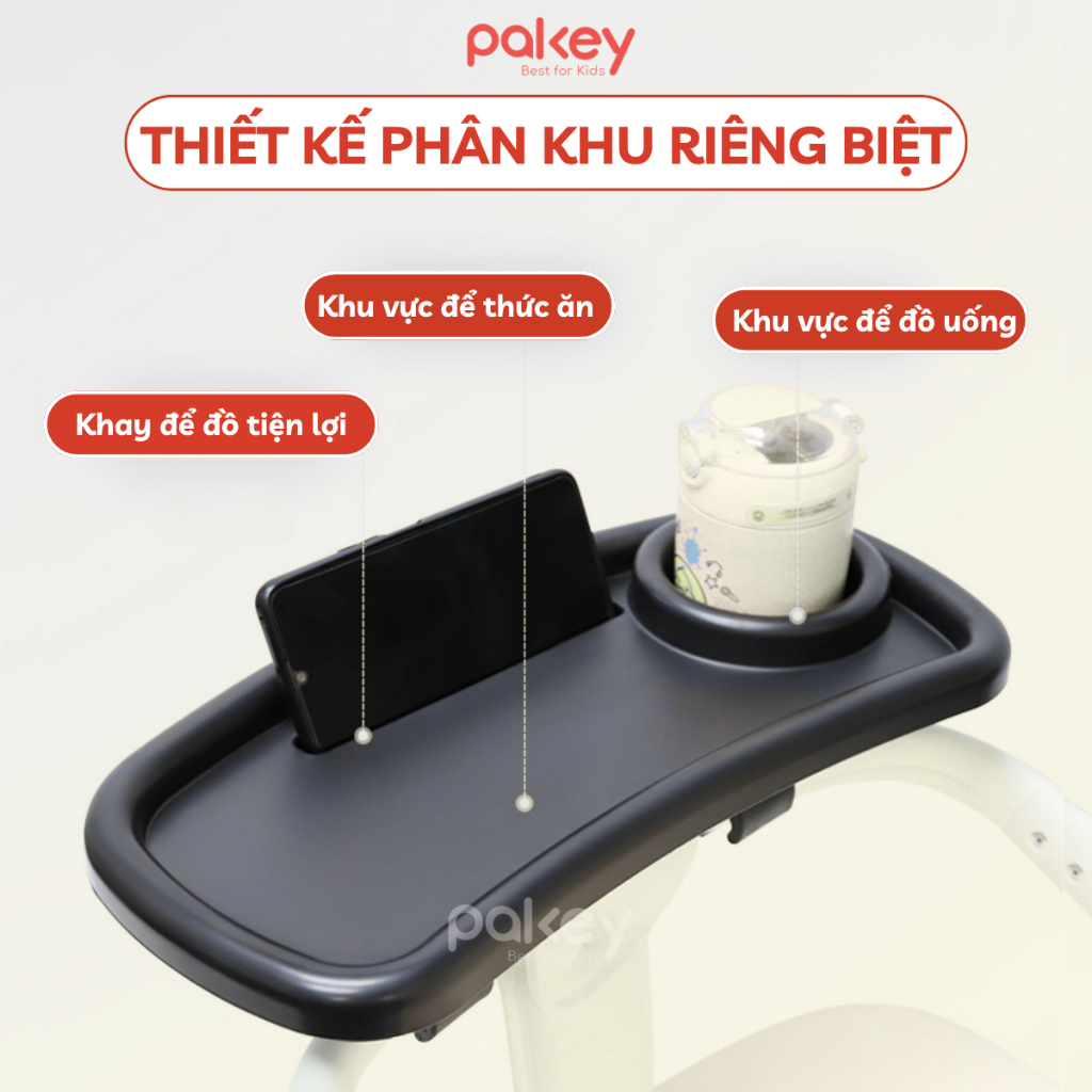 [PHỤ KIỆN] Khay Ăn Dặm Cho Xe Đẩy Baobaohao V16, V16 Plus Tiện Lợi Cho Bé, Khay Kèm Xe Đẩy Nhựa Nguyên Sinh An Toàn