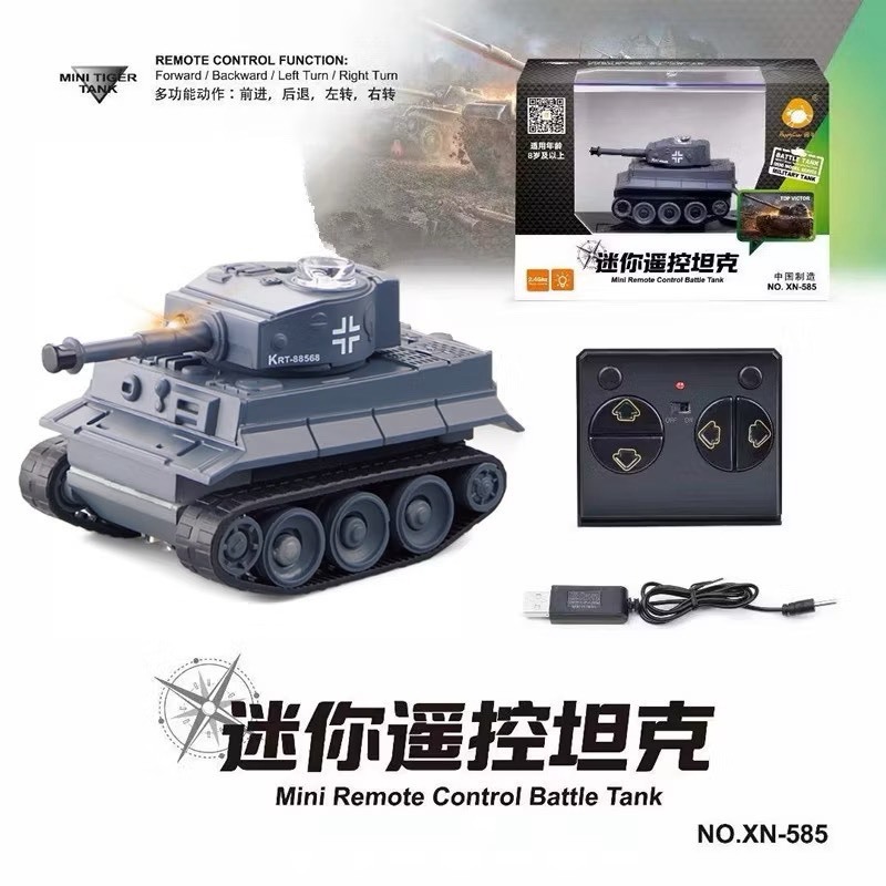 Xe tăng mini pin sạc điều khiển từ xa pin sạc