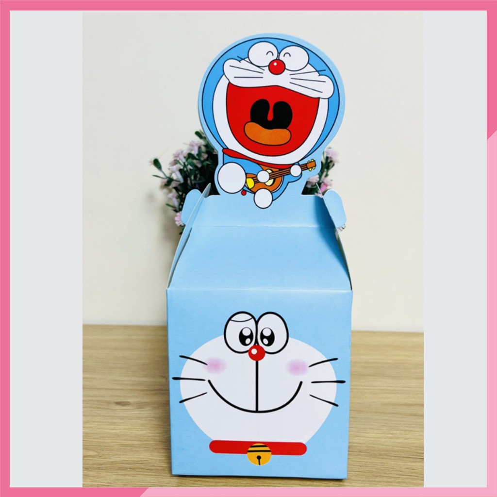 Set 100 hộp quà tặng cho bé, hộp giấy đựng bánh kẹo, hộp quà sinh nhật siêu đẹp siêu dễ thương - K270