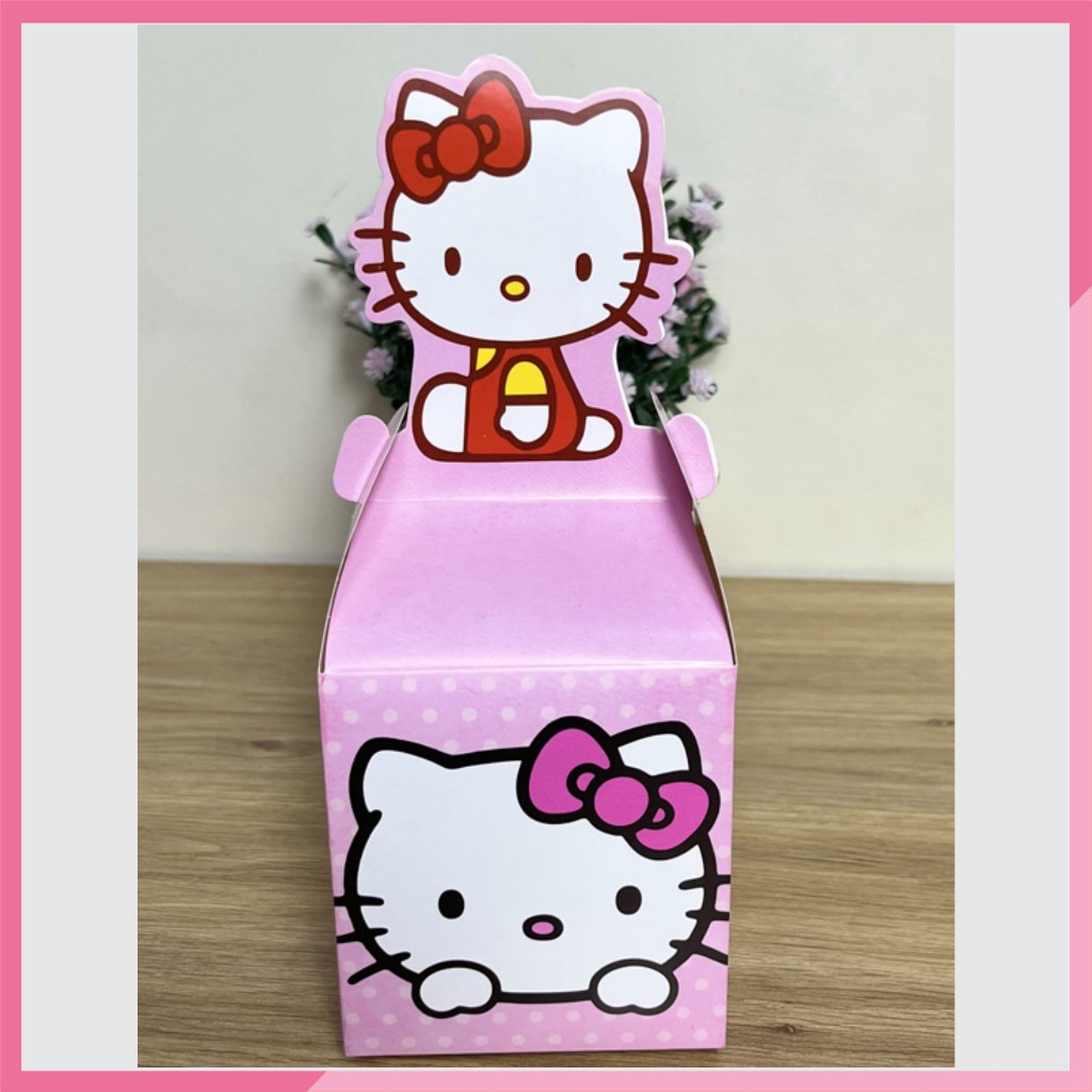 Set 100 hộp quà tặng cho bé, hộp giấy đựng bánh kẹo, hộp quà sinh nhật siêu đẹp siêu dễ thương - K270