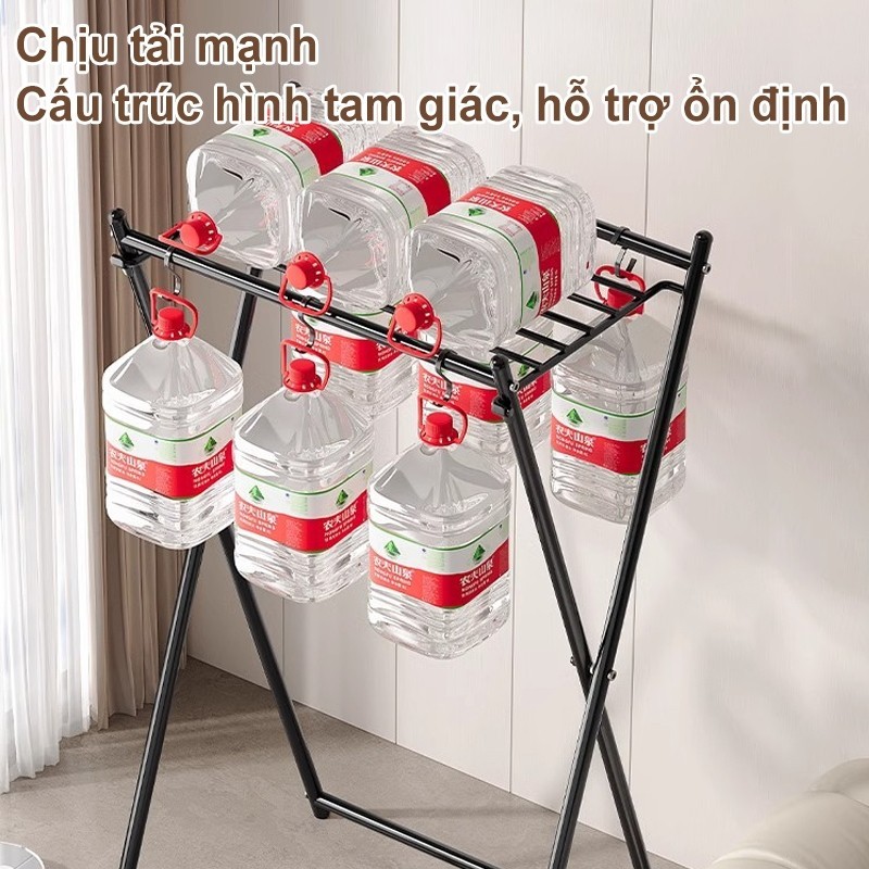 𝐎𝐥𝐢𝐟𝐞 Kệ Treo Quần Áo Gấp Gọn Sào Phơi Đồ  Thông Minh Giá Phơi Quần Áo Cao Cấp Thép Cac Bon