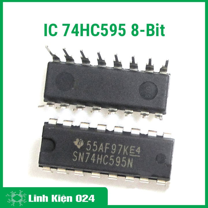 74HC595 8-Bit Serial-To-Parallel Shift Register Tri-State DIP16/SOP16 ...